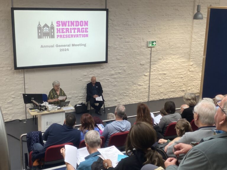 Swindon Heritage Preservation's Annual General Meeting 2024